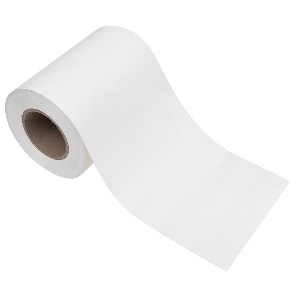 Écran d'Intimité de Jardin 4 Pcs, Brise-Vue en Rouleau PVC 35x0,19 m pour Clôture Grillagée, Canisse Occultant pour Balcon et Terrasse, 80 Clips de Fixation Inclus, Blanc