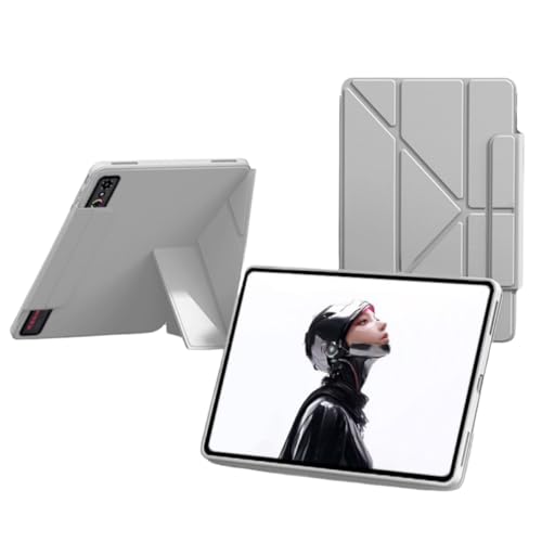 Custodia protettiva per tablet da gioco RedMagic Astra multi-angolo pieghevole con funzione di accensione e spegnimento automatico custodia leggera e antiurto per accessori per bianco