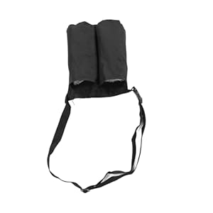 Tear Resistant 600D Oxford Massage Oil Waist Holder with Adjustable Belt, 2 Pockets for Essential Oils, Ideal for Massage Therapists, Studios