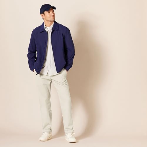Image of Amazon Essentials Men's Classic-Fit Wrinkle-Resistant Flat-Front Stretch Chino Pant