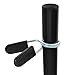 lizponaza Heavy Duty Fitness Sled, Weight Sled with 5-Level Height Adjustment Compatible with 1/2-inch Weight Plates for Strength Training, Speed and Agility Workouts