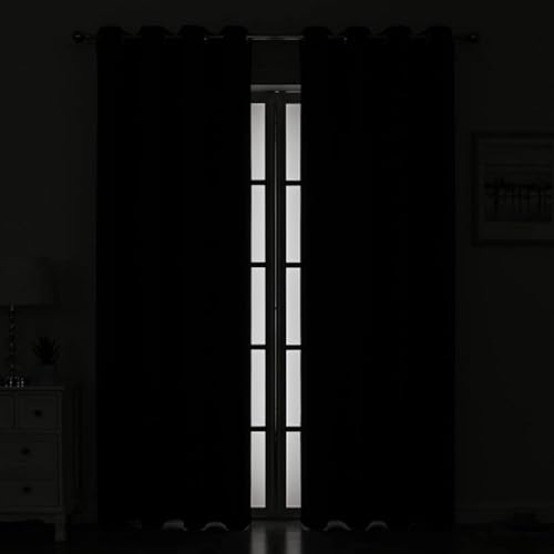 GYROHOME Tende con occhielli arancioni, morbide e