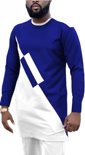 Tenue africaine dashiki homme ensemble pantalon chemise pour mariage et soirée habillée