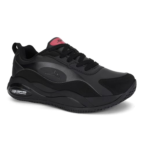 Image of JQR Dynamic Sports Shoe for Men | Rexin Upper | Shock Absorption | Nonslip | Lightweight & Comfortable | Stylish & Durable for Running, Gym, Walking, Jogging & Casual Use for Everyday Wear