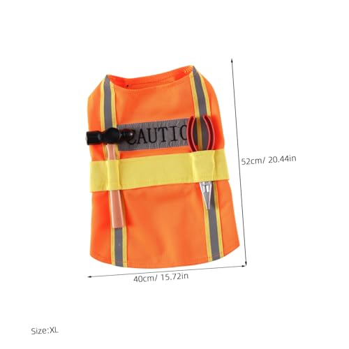 Disfraz para Perro NOLITOY XL Naranja Halloween miniatura 2
