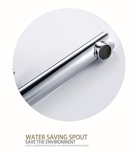 Robinet de salle de bain monotrou en laiton pour stopper les fuites d'eau - 6