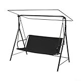 Photo Gallery gdfnmogo copriseduta per dondolo da giardino, 138 x 50 x 50 cm, impermeabile, di ricambio, per sedia a dondolo da giardino, protezione per mobili da esterno, 3 posti, resistente tessuto oxford (nero) Photo Gallery gdfnmogo copriseduta per dondolo da giardino, 138 x 50 x 50 cm, impermeabile, di ricambio, per sedia a dondolo da giardino, protezione per mobili da esterno, 3 posti, resistente tessuto oxford (nero)