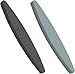 cxxtkcxxlc 2 Pcs Sensenwetzstein, Körnung 180 & 240 Wetzstein Sense, Sensenwetzstein Wetzstein für Messer, Siliziumkarbid Whetstone Aluminiumoxid Wetzstein für Sense, Gartenschere,Axt Rasenmähermesser