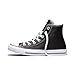 Converse Unisex Chuck Taylor All Star Leather HI, Black, 10