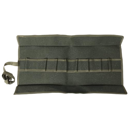 Niejgay 600X430Mm Paquete De Almacenamiento De Herramientas De Bonsái Japonés Bolsa De Rollo Estuche Para Juego De Herramientas De Lona