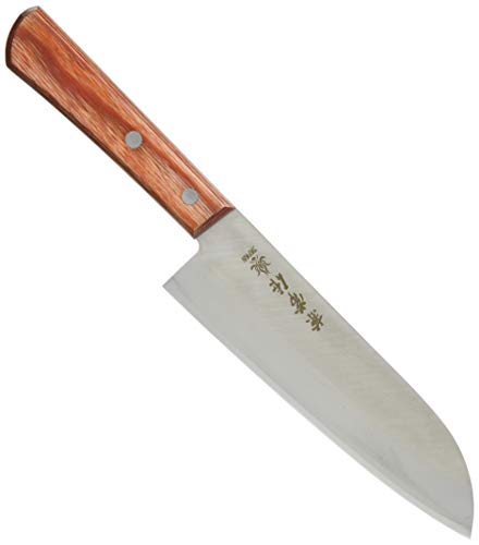 Kanetsune KC-350 Series 510 Santoku Takefu Shiro 2 Kitchen Fixed Blade Knife #1