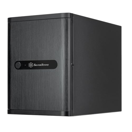 Image of SilverStone Technology CS240 4-Bay U.2 Tri-Mode Hot-Swap High-Performance Mini-ITX NAS Chassis, SST-CS240B