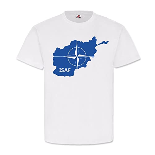 T-shirt ISAF armée de l'Oktan blanc XXXXXL pour homme fort sans serrer