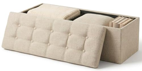 Edihome Puff Almacenaje Plegable  38 x