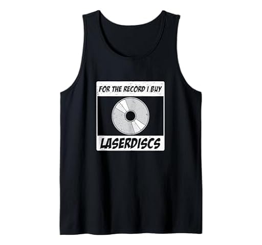 Para el registro Compro Laserdiscs Awesome Laserdisc Collectors Camiseta sin Mangas | Ya disponible en tu tienda friki favorita! En mundofriki.es! Para el registro Compro Laserdiscs Awesome Laserdisc Collectors Camiseta sin Mangas | Ya disponible en tu tienda friki favorita! En mundofriki.es!