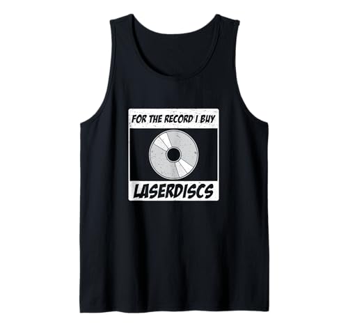 Para el registro Compro Laserdiscs Awesome Laserdisc Collectors Camiseta sin Mangas