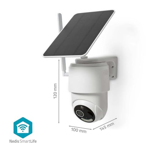 Caméra Extérieure 4G Nedis SIMCBO50WT Full HD Pan Tilt - 4