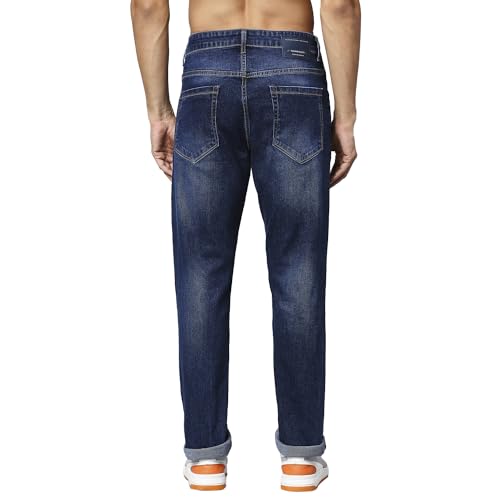 Image of Thomas Scott Men's Regular Fit Mid Rise Mid-Rise Stretchable Jeans