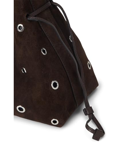 Madewell Suede Drawstring Shoulder-Eyelet, Dark Carob4