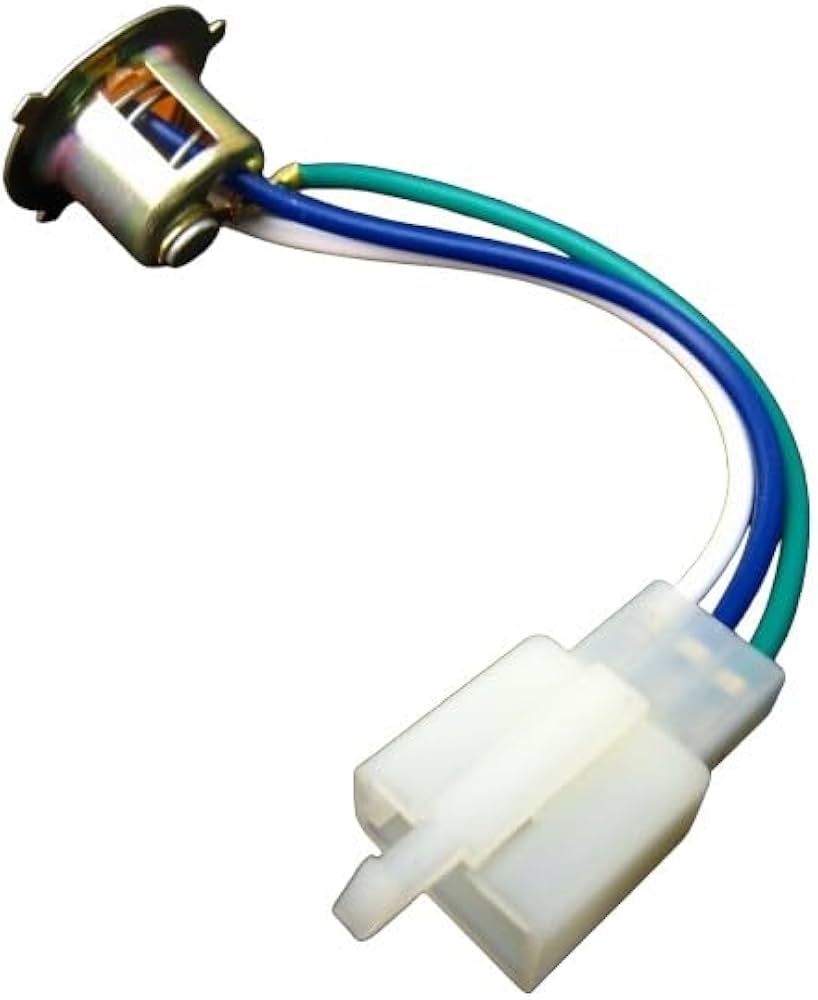 Amazon | ミニモト 12Vモンキーヘッドライトコネクター 【ポスト投函便