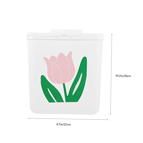 Caneca de basura colgante para cocina y baño multiuso miniatura 2