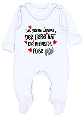 TupTam Unisex Baby Strampler Set Spruch Mamas & Papas Schatz, Farbe: Das...