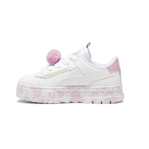 PUMA Kids Girls TRO X Mayze Crashed Lace Up Sneakers Shoes Casual - White - Size 3 M3