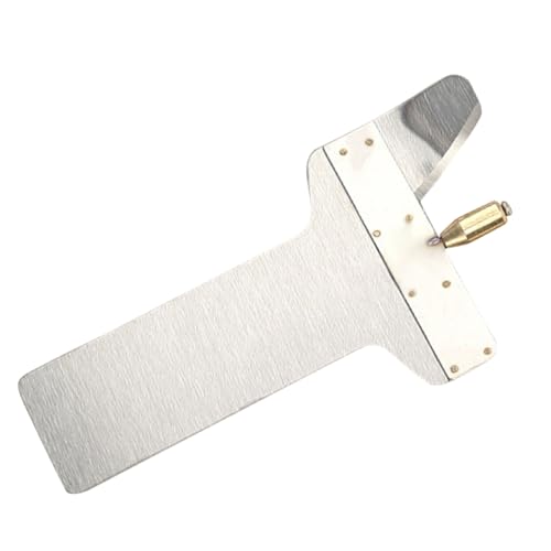 COLLBATH Stainless Steel Dough Scraper and Noodles Cutter Copper Roller Kitchen Gadget for Chopping Scraping and Cutting Dough Pasta and Vegetables Home and Restaurant Settings