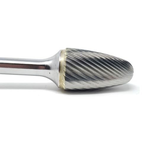 Fresa de carburo talla SF-6 con corte simple 5/8" x 1" miniatura 3