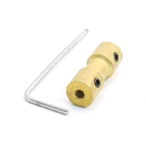 uxcell® RC Airplane 2mm to 3mm Motor Coupling Connector w L Shape Shaft
