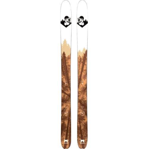 Weston Grizzly Carbon Powder Snow Freeride Tapered Directional Ultralight Ski 2023 - 176