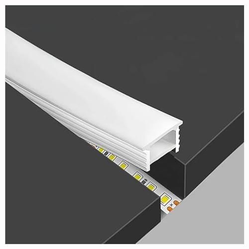 Tubo de neón de silicona flexible, carcasa de tira LED empotrable impermeable IP67, ángulo de haz de 120°, diseño cortable para decoración de jardín al aire libre del hogar, 5 m