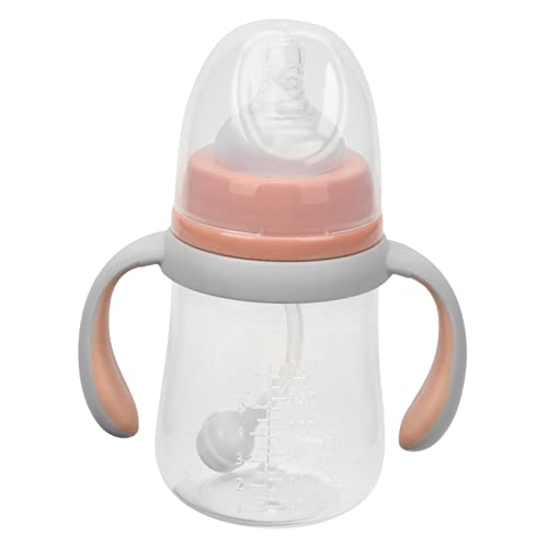 NOLITOY 哺乳瓶 幼児用水筒 の水飲みカップ スローフローボトル スローニップルボトル 幼児用トレーニングカップ 子供用牛乳瓶 新生児ボトル の必需品 広口フィーダー Pp