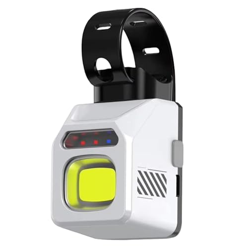 Luces nocturnas para Bicicleta - Lámpara Frontal Impermeable Recargable USB-C Alto Brillo - Fácil Montaje Batería de Larga duración | Garantiza una Visibilidad Segura Durante Las rutas, acampadas