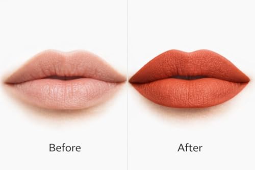 Image of Mars-Matte Creamy Lipstick | Non-drying, Highly pigmented Lipstick | Shade- multisades, 3.8gm| (WARM TERRA COTTA)