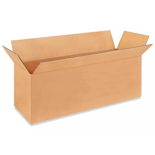 Long Moving &amp; Shipping Boxes 24"L x 8"W x 8"H (25-Pack) - Extra Strength 200 lb vs Regular - Corrugated Strong Packing Boxes - Long Shipping Box - Recycled Cardboard Box by IDL Packaging