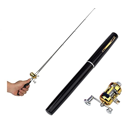 2023 Pocket Size Fishing Rod - Pen Fishing Pole and Reel Combo,...