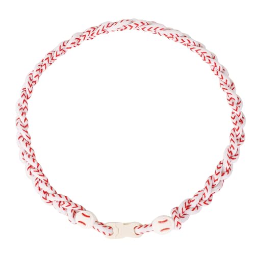 Rope Baseball Necklace - Baseball Tornado Necklace for American Men Women Softball Necklace