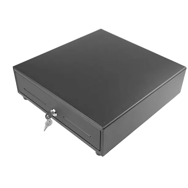 MUSTEK Cajon PORTAMONEDAS 410X415 MM 5 Bill/8 Mon Apertura Manual Negro Marca