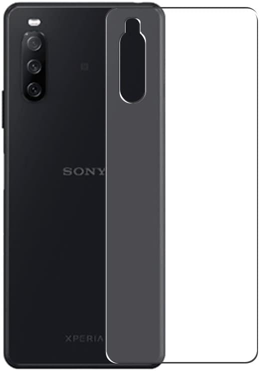 [2 Pack] Synvy Back Protector Film, compatible with Sony Xperia 10 III 3 Lite XQ-BT44 Guard Skin [ Not Tempered Glass Screen Protectors ]