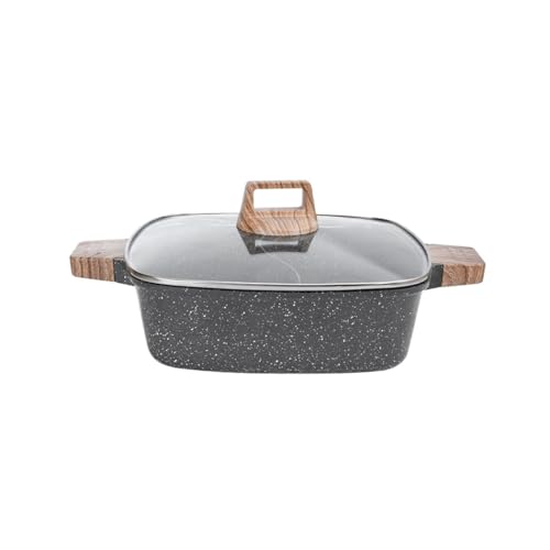 Olla para Hot Pot con Divisor 28 cm Negro miniatura 1