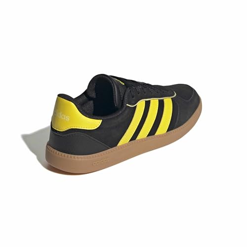 Image of adidas Womens Breaknet Sleek Sneakers Shoes Casual - Brown