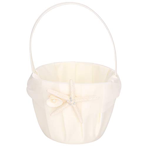 AUNMAS zeestervorm bruiloft bloemenmand handmatig bloemenmeisje mand boeket bruiloft party accessoires