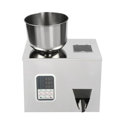 1~100g Filling Machine Automatic Filler Machine Stainless Steel Particle Weighing Filling Machine Weigh Filler for Beans Seads Grains Tea Granular Pack