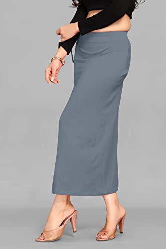 Image of ALYNE Blended Saree Shapewear Petticoat for Women, Women's Blended FullElastic with Drawstring Saree Shapewear, Skirts for Women,Shape Wear Dress for Saree
