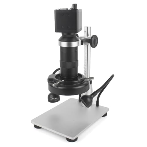 Lente montaje C zoom 130X para microscopio industrial VGA 13MP de reparación de teléfonos
