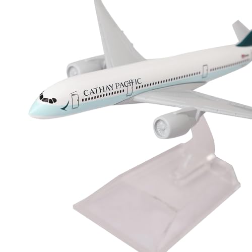 Image of Toys Uncle Diecast Aeroplane Scale Model, (A350 Cathay Pacific, 16 cm)