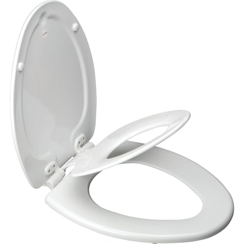 Bemis 188slow-000 Elongated Toilet Seat, White