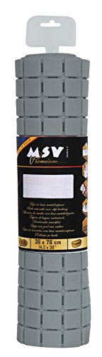 MSV Bath Mat, Grey, Unique, 30 x 20 cm (Rectangular) - Image 2