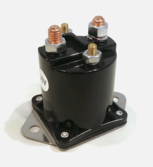 KYHHL Starter Solenoid 36 Volt 4-Terminal Copper 1976-2000,Replacement for Club Car DS Golf Carts OEM